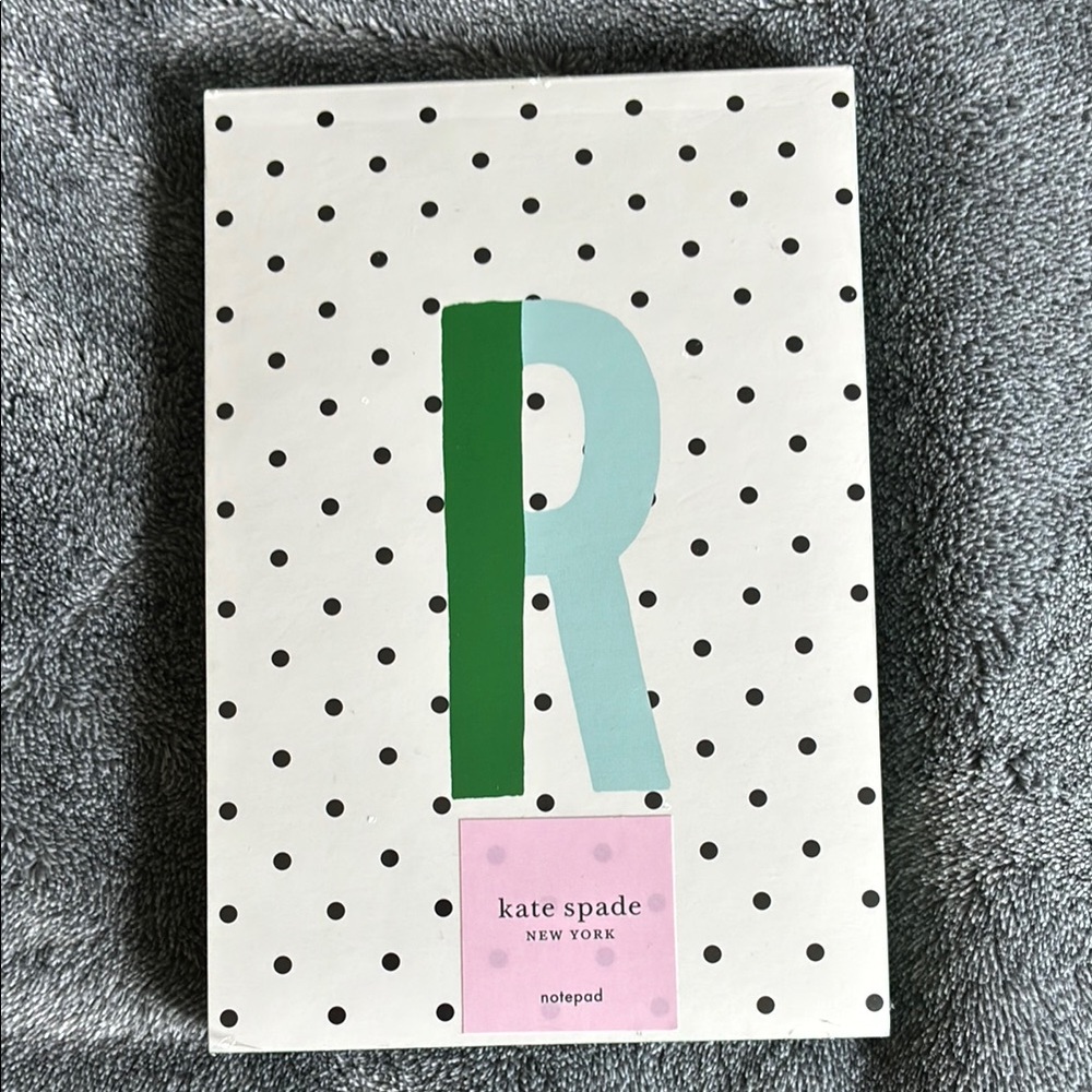 Kate Spade Polka Dot Notepad